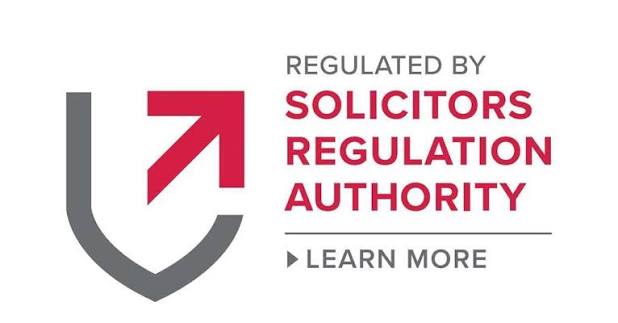 Regulated by Solicitors Regulation Authority